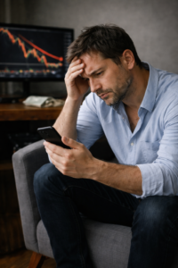 التداول العاطفي: السبب الخفي وراء خسارة المتداولين وكيف تتجنبه 1 التداول العاطفي